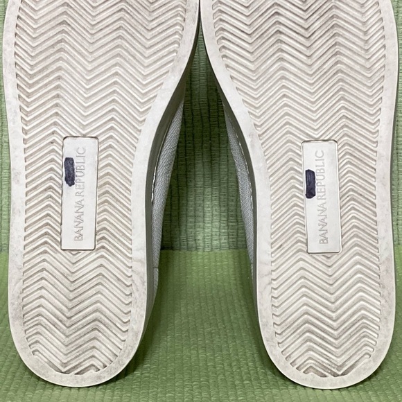 Banana Republic Womens Grey Recycled Knit Slip On Casual Sneaker Shoes Sz US6.5M - Picture 11 of 12